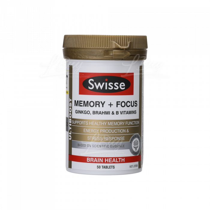 SWISSE 改善記憶片(銀杏葉) 50粒