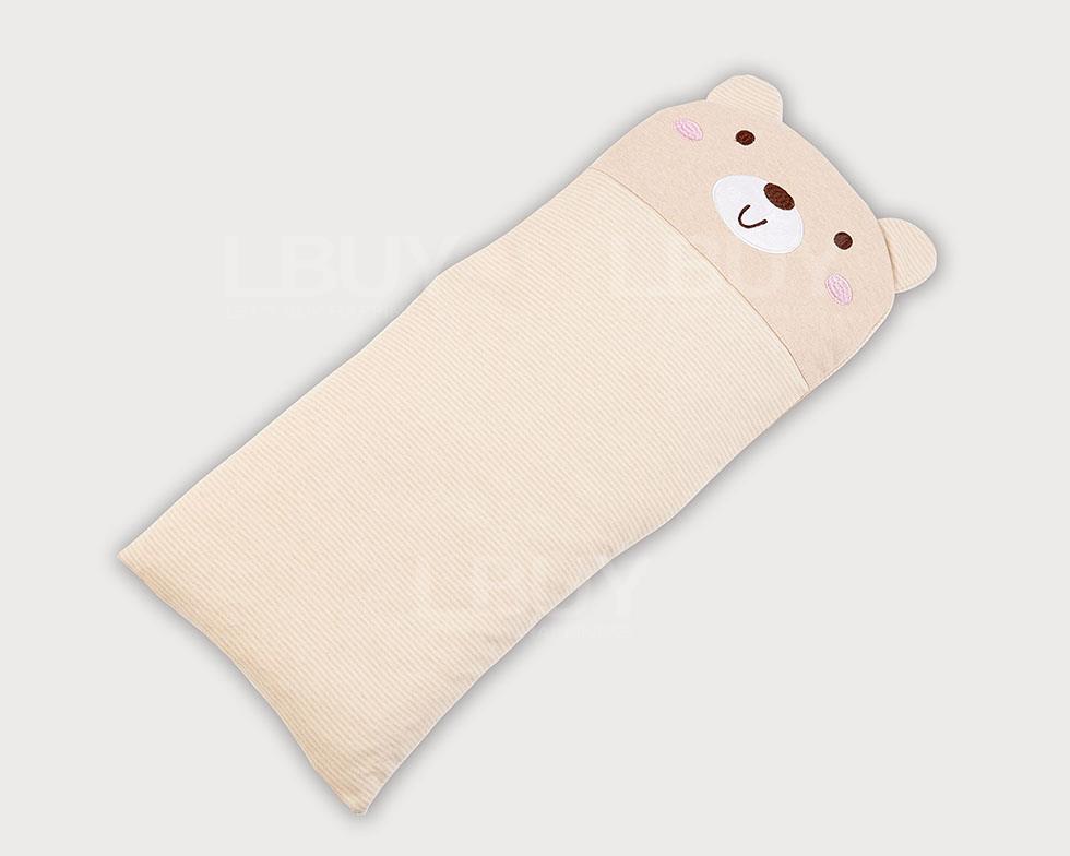 Baby Knitted Pillow - Happy Bear