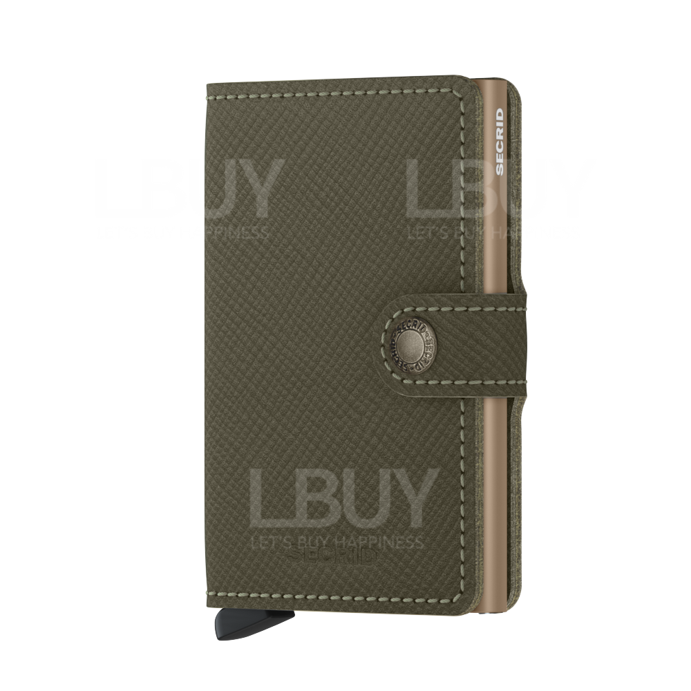 SECRID Miniwallet Saffiano Olive