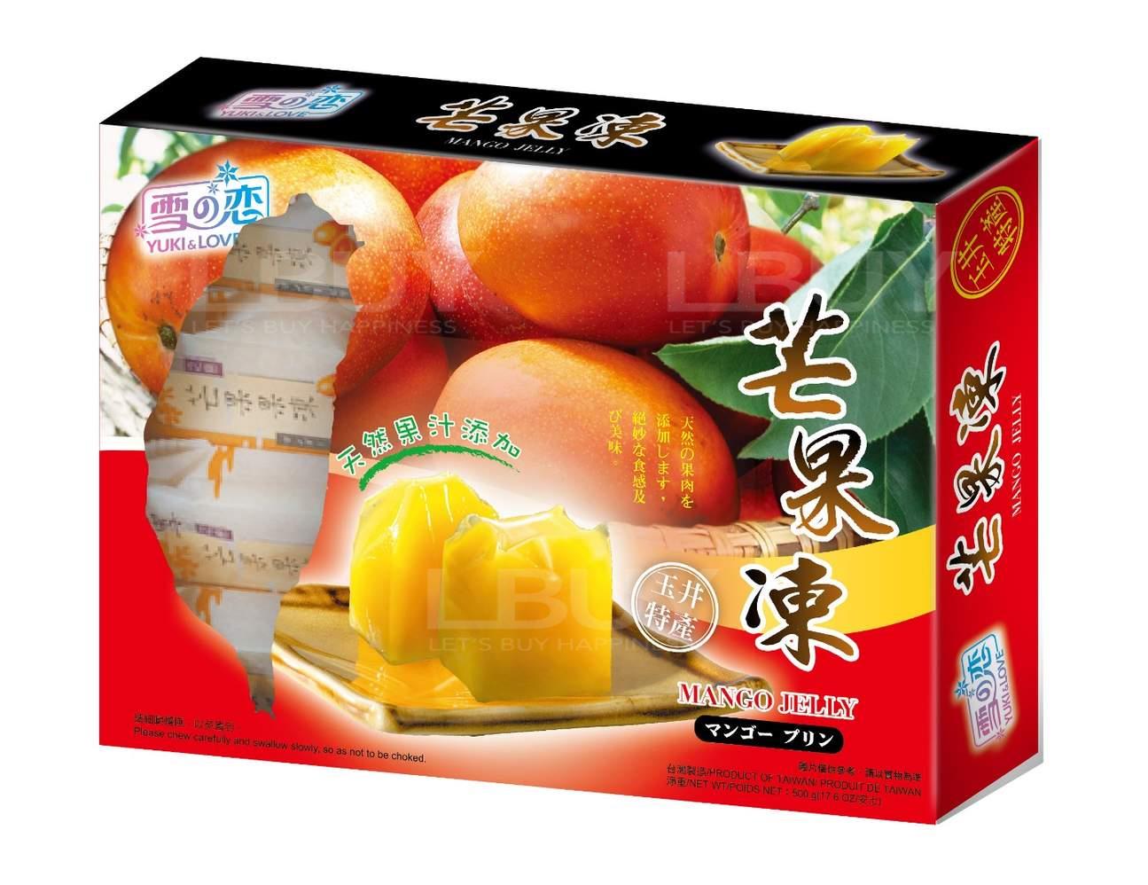 雪之戀 芒果果凍 500g