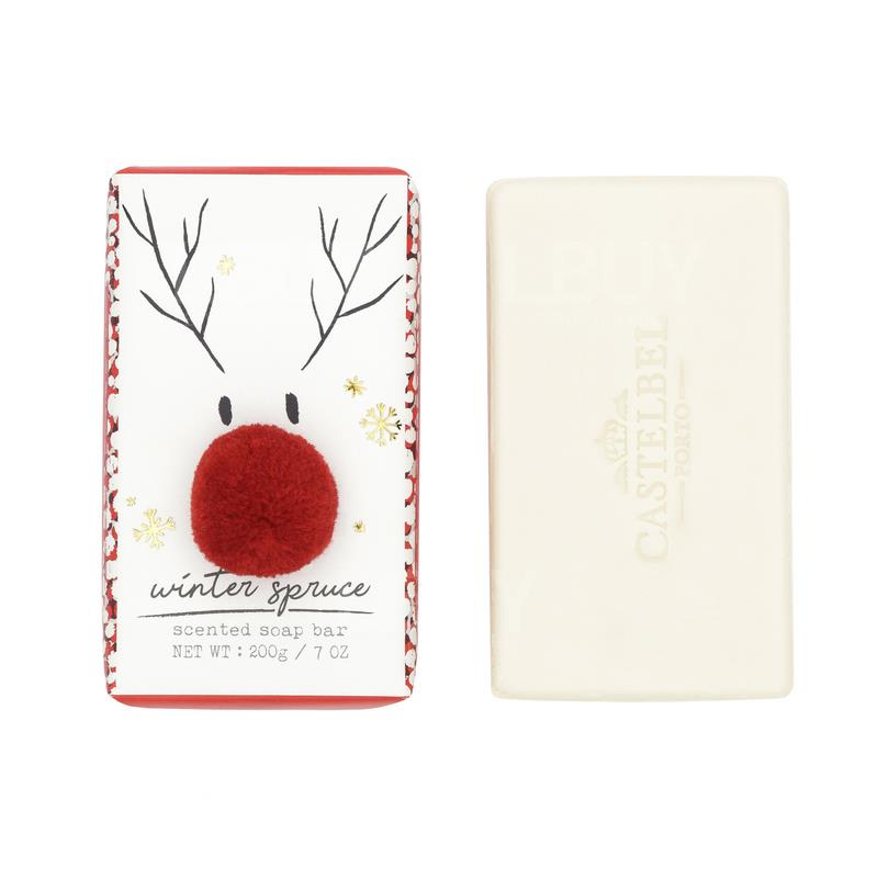 Castelbel Winter Fun Spruce Pom Pom Soap 200g
