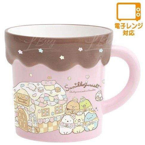角落生物粉紅色甜品陶瓷杯