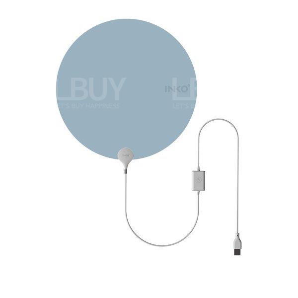 INKO ultra-thin USB portable heating pad Blue
