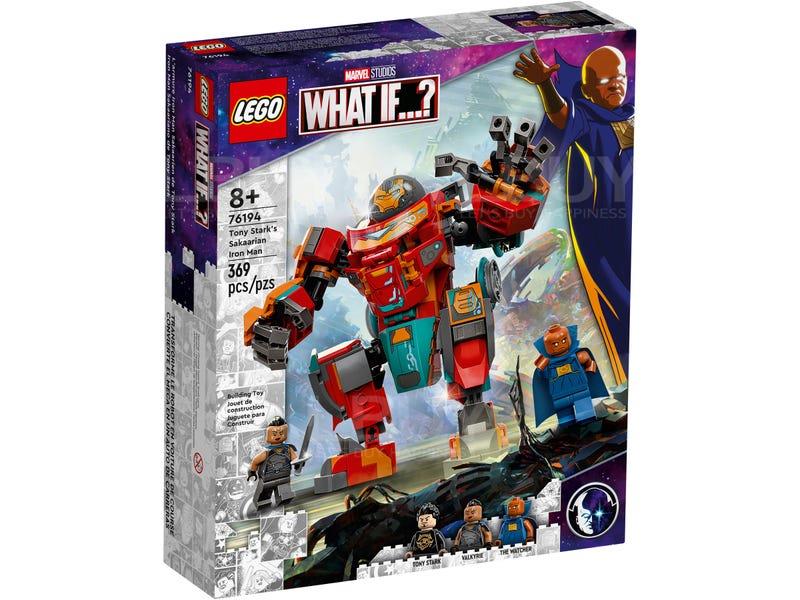 LEGO 76194 Tony Stark’s Sakaarian Iron Man 铁甲奇侠(Avengers 复仇者联盟，Marvel 漫威) 18+
