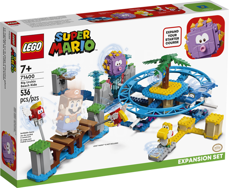 LEGO 71400 Super Mario Big Urchin Beach Ride Expansion Set 7+