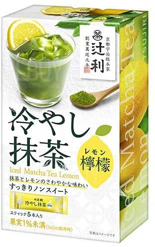 片冈物産 辻利 冷泡速溶抹茶柠檬口味 (5包)