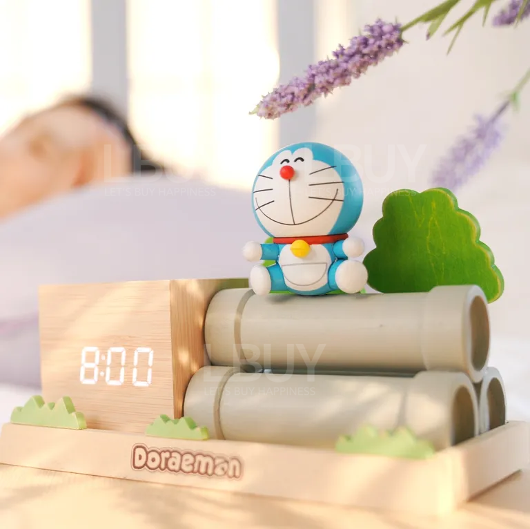 多啦A夢限量經典場景萬用電子鐘