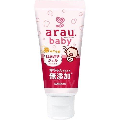 SARAYA ARAU雅樂寶無添加嬰兒牙膏 35g