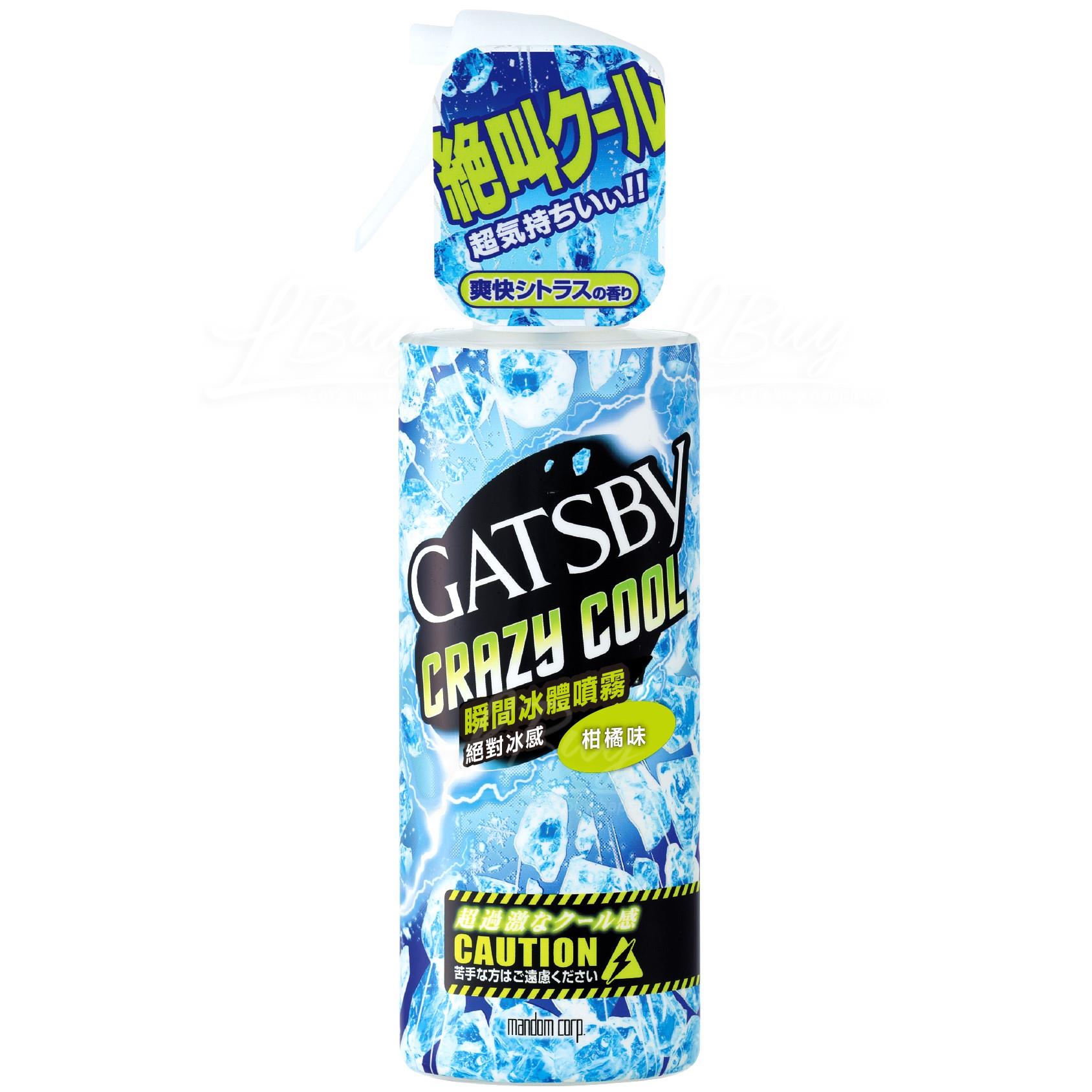 GATSBY CRAZY COOL BODY WATER ICE CITRUS 170ML