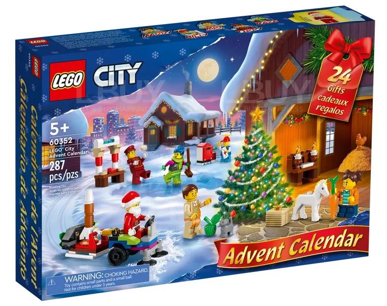 LEGO 60352 City Advent Calendar 聖誕倒數日曆 5+