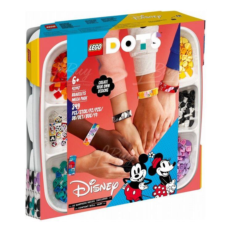 LEGO 41947 Disney 41947 Mickey & Friends Bracelets Mega Pack(DOTS) 6+