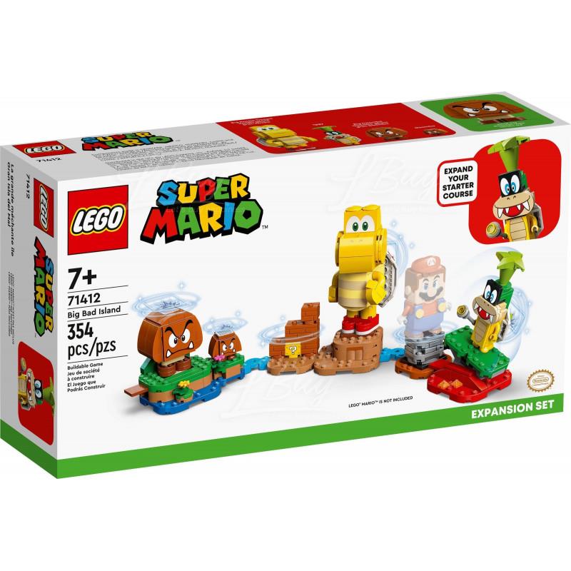 LEGO 71412 Big Bad Island Expansion Set(Super Mario) 7+