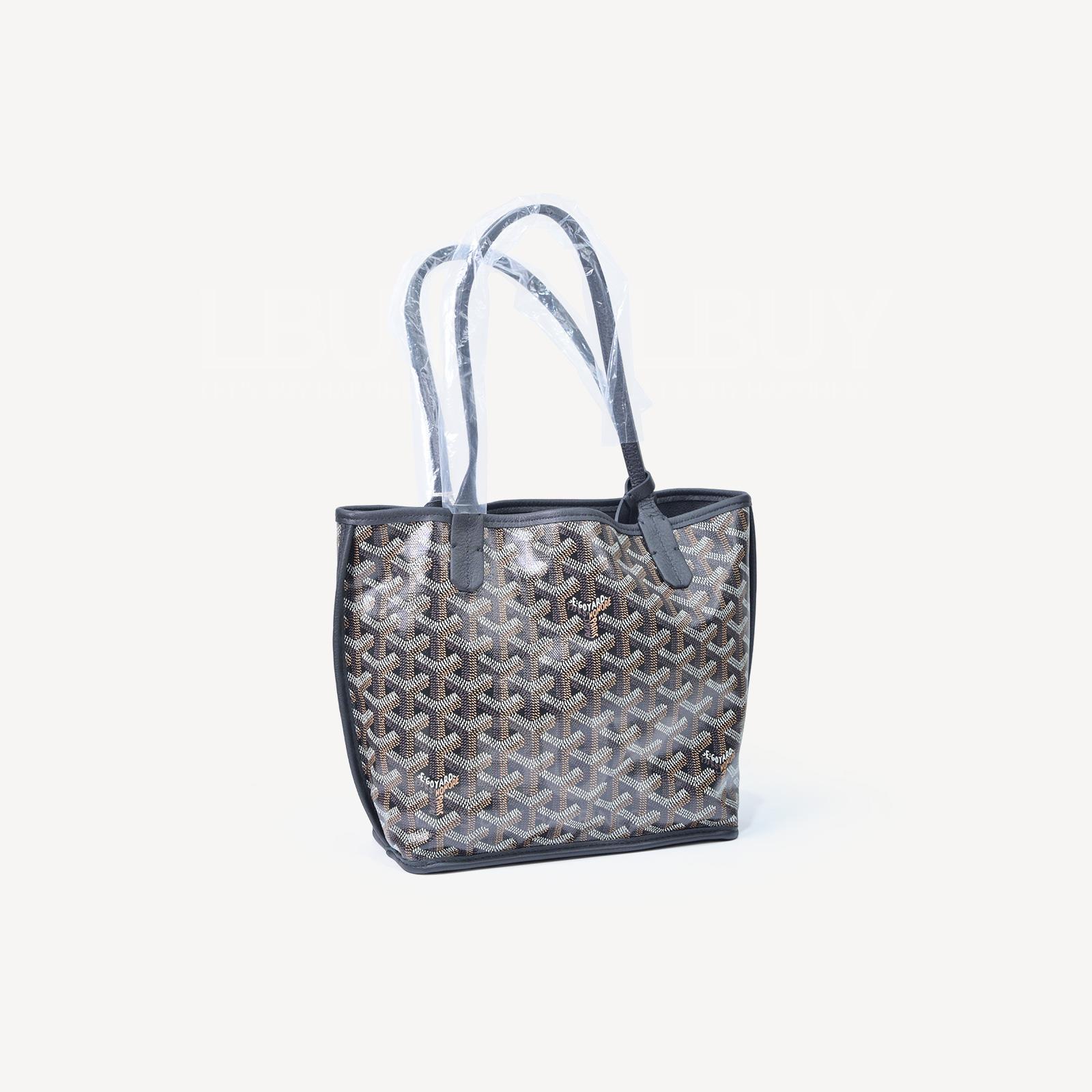 Goyard-Goyard Anjou Mini Bag Tote Bag Black