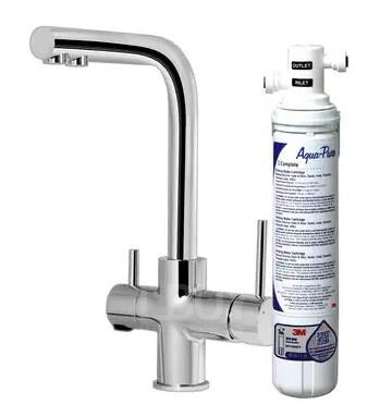 3M™ AP Easy Complete Water Filtration System (with 3M™ 3in1 LED Faucet-J_GA)