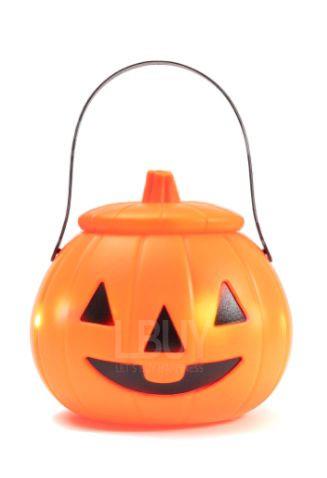 萬聖節南瓜糖果籃