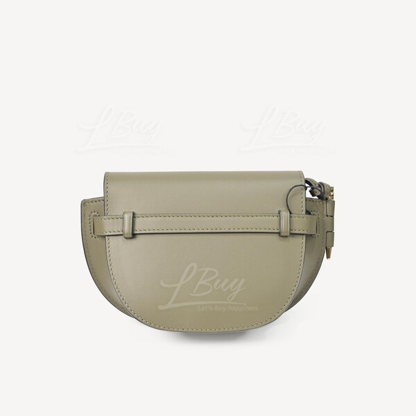 Loewe-Mini Gate Dual bag in soft calfskin and jacquard