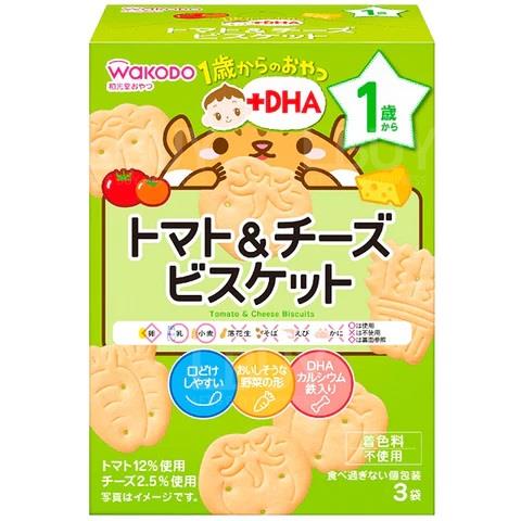 和光堂蕃茄芝士味DHA饼乾35g