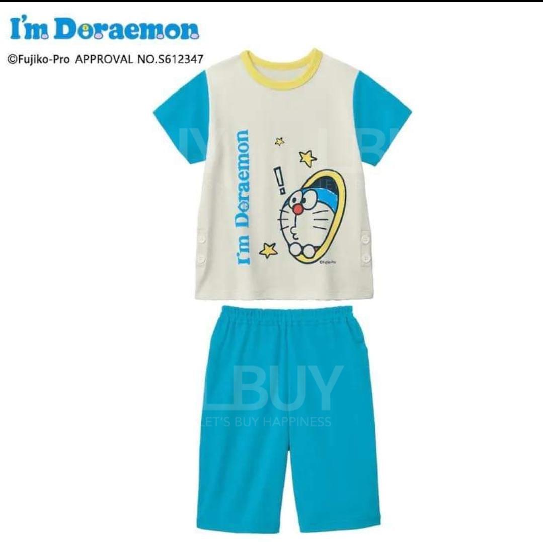 多啦A夢短袖家居服(尺碼: 100-120)