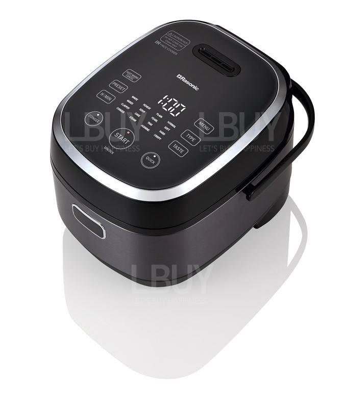 Rasonic IH Touch Control Rice Cooker 1.8L Black RHC-DMT218