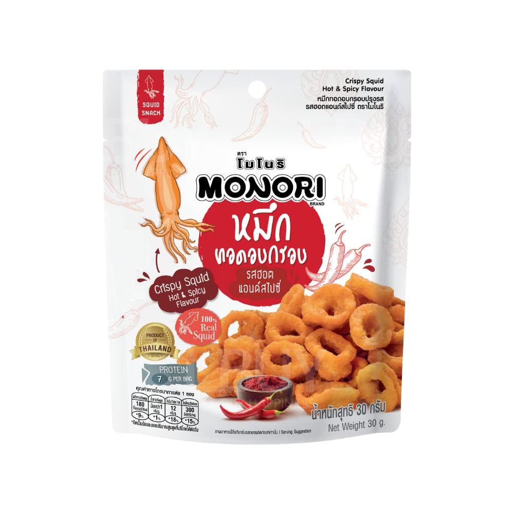 MONORI香酥鱿鱼卷(香辣)30g