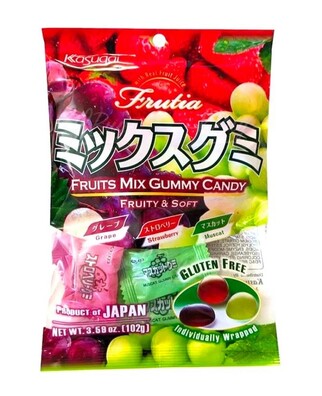 Kasugai Classic Fruits Mix Gummy Candy Mix102g
