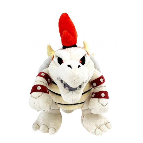 Super Mario系列枯骨庫巴毛公仔 32cm