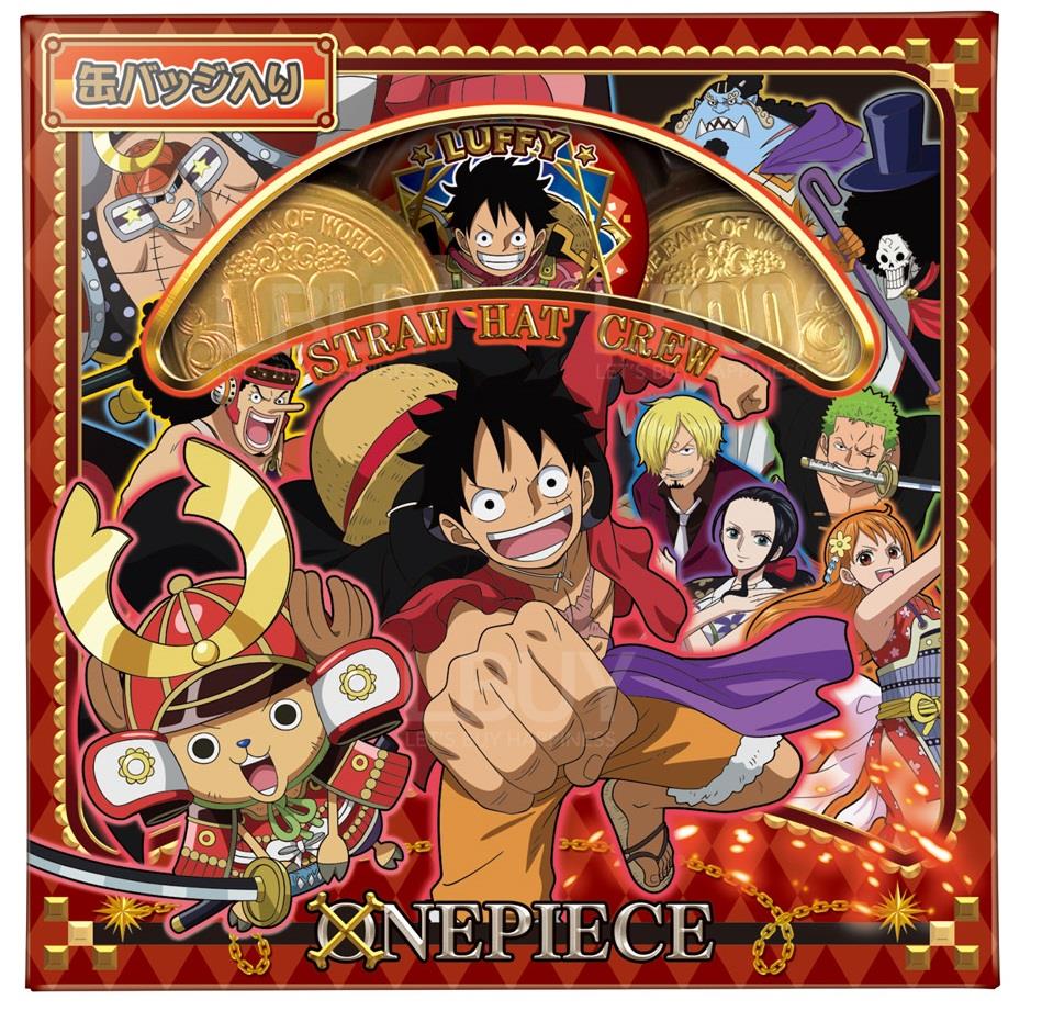 ONE PIECE金幣朱古力及徽章32g