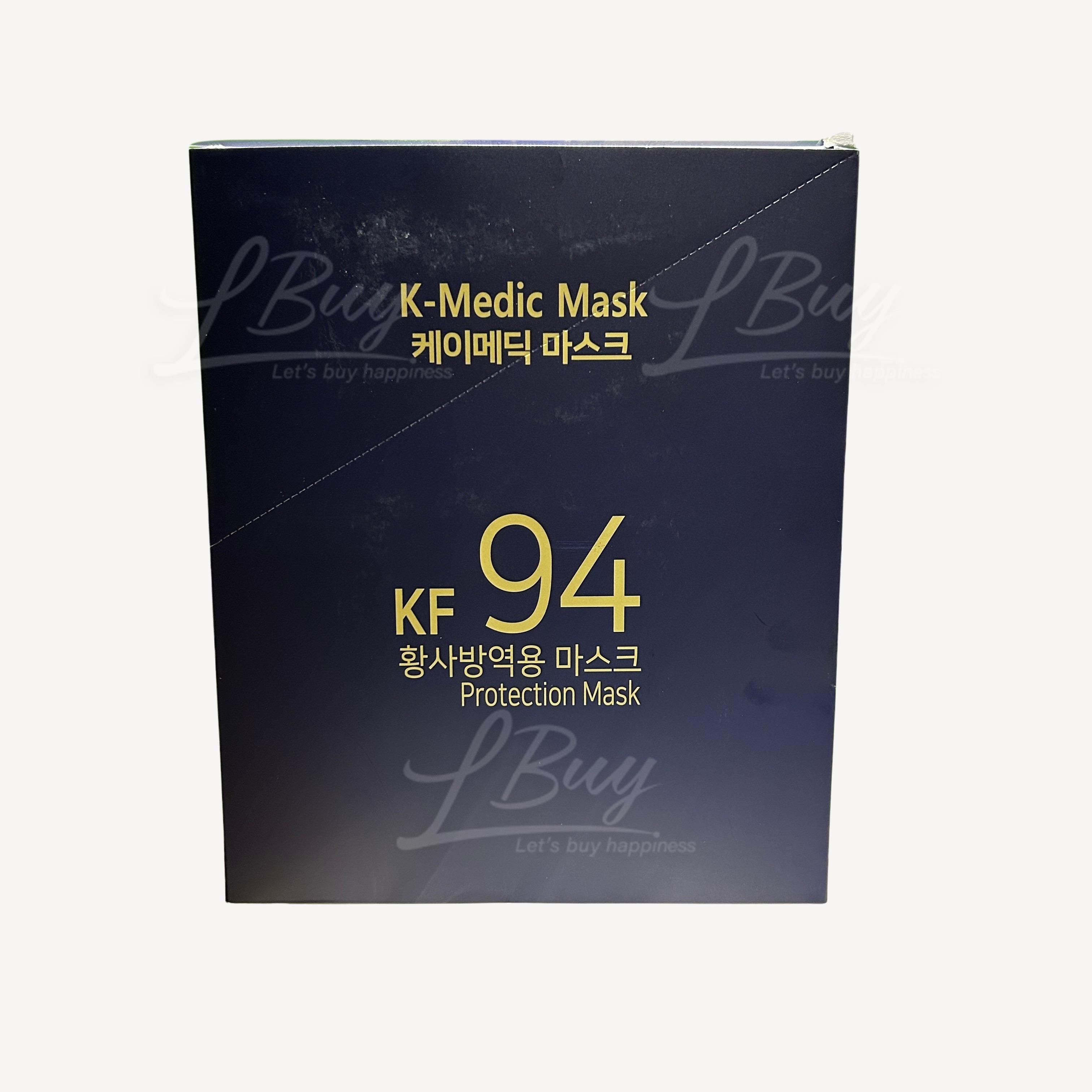 韓國 K-Medic KF94醫療級3D成人口罩一盒50片