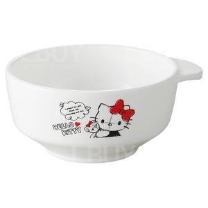 OSK Hello Kitty 抱熊嬰幼兒單耳膠碗 230ml