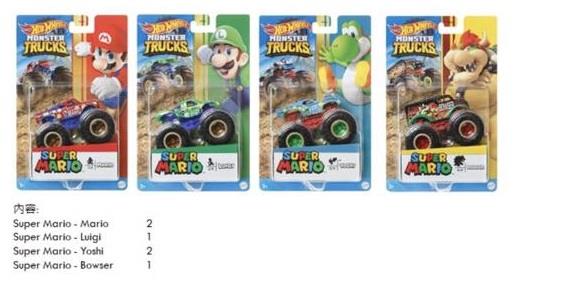 風火輪大腳車1:64娛樂系列 隨機發貨