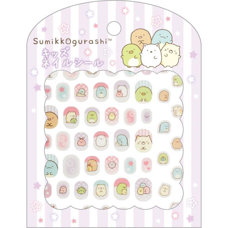 角落生物 儿童指甲贴