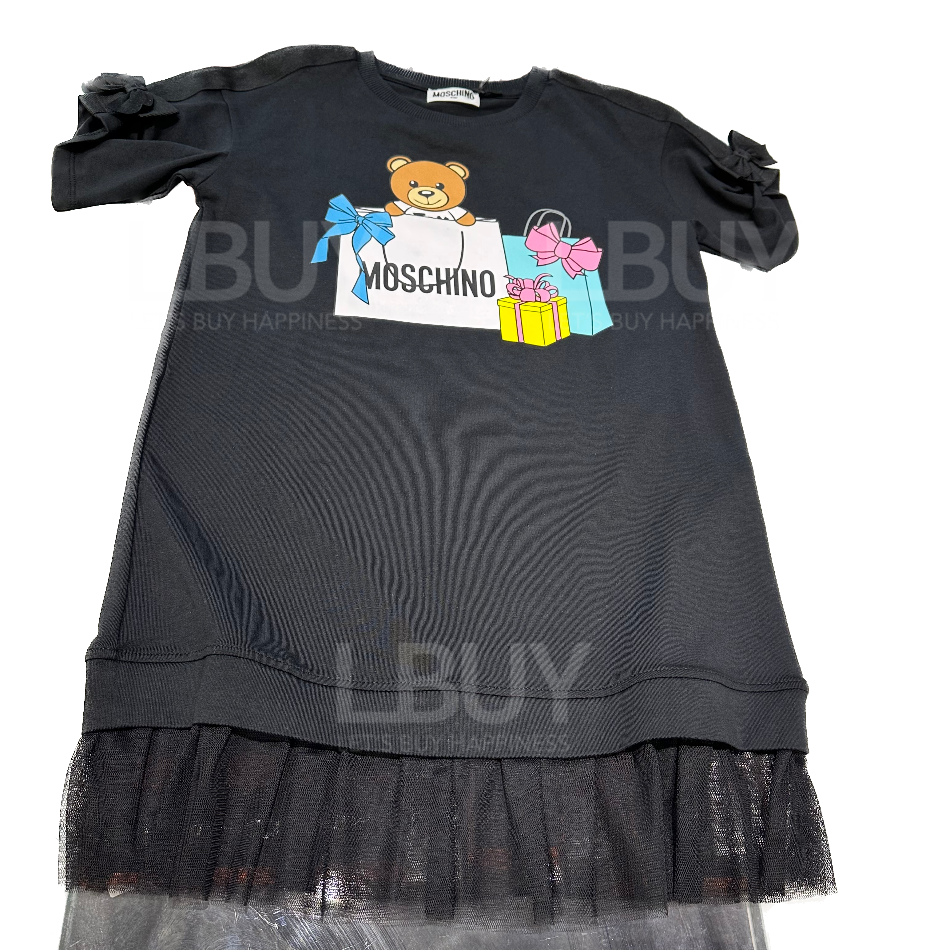 Moschino Kids  黑色連身裙