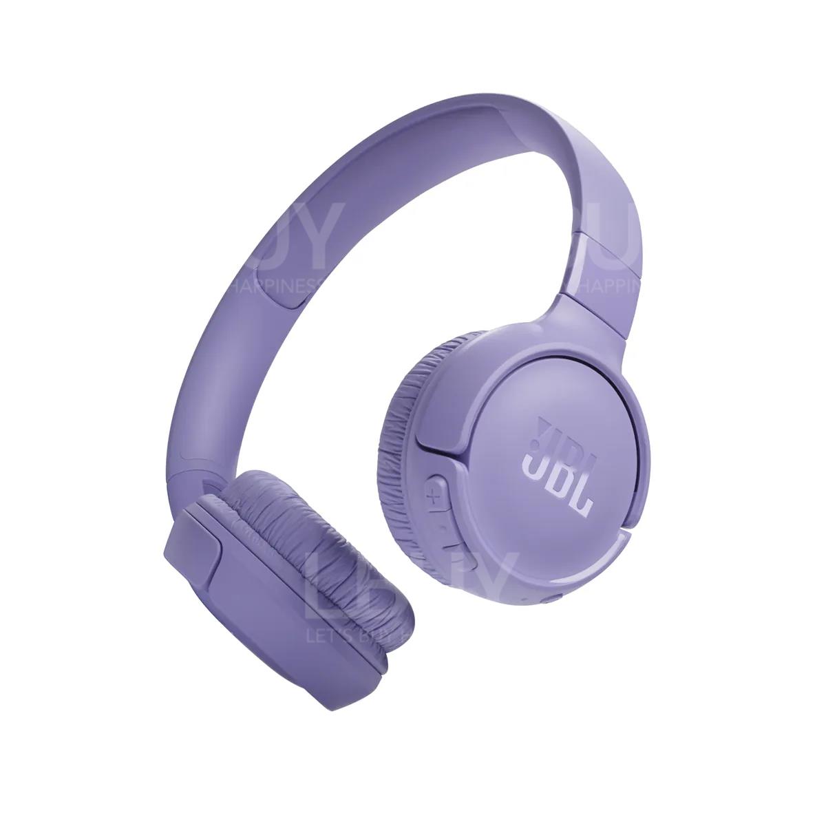 JBL TUNE 520BT Wireless On-ear Headphones (Purple)