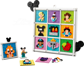LEGO 43221 Disney Classic 100 Years of Disney Animation Icons 6+