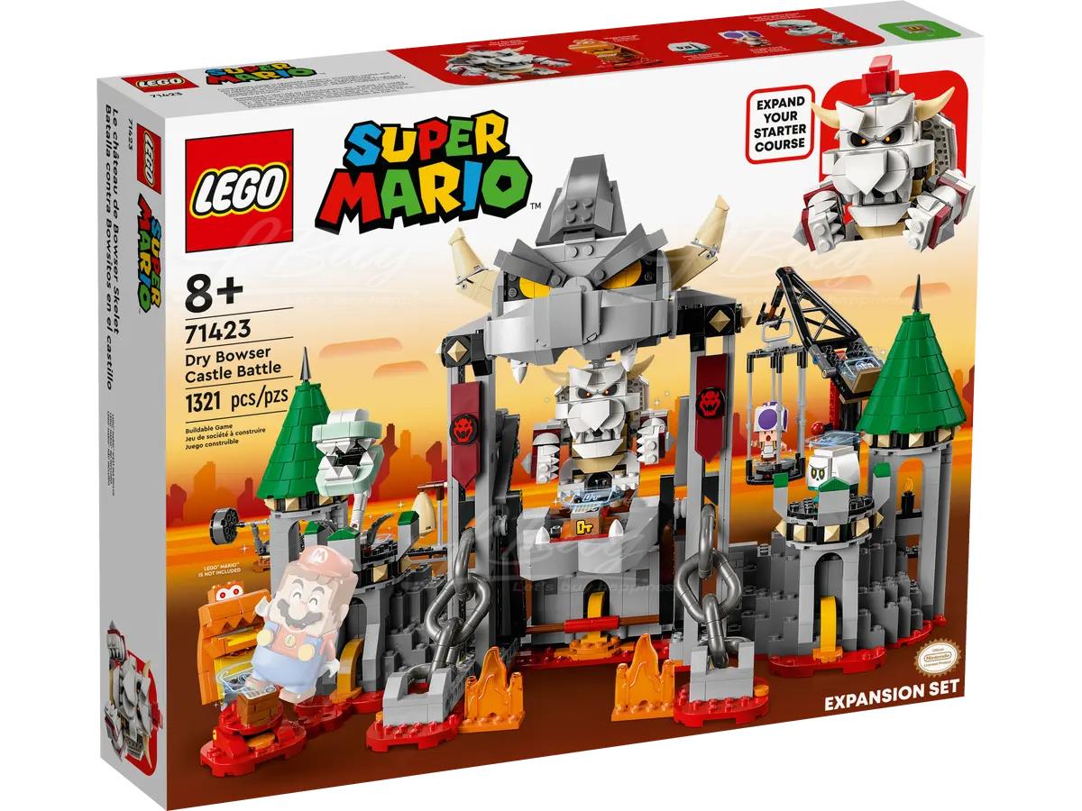 LEGO 71423 Super Mario Dry Bowser Castle Battle Expansion Set  8+
