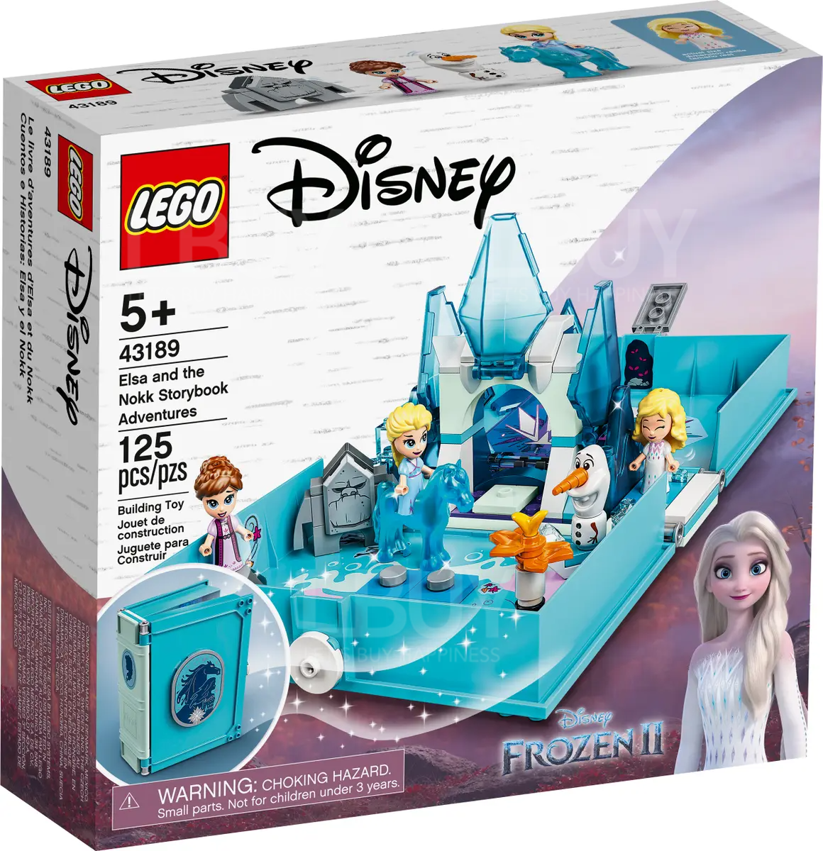 LEGO 43189 Disney Princess Elsa和 The Nokk 的魔雪奇緣故事書 5+