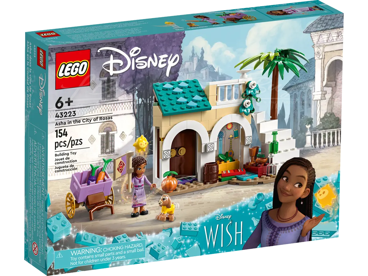 LEGO 43223 Disney Asha in the City of Rosas 6+