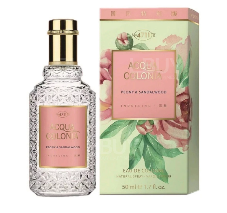 4711 爽露牡丹檀香香型古龙水 50ml