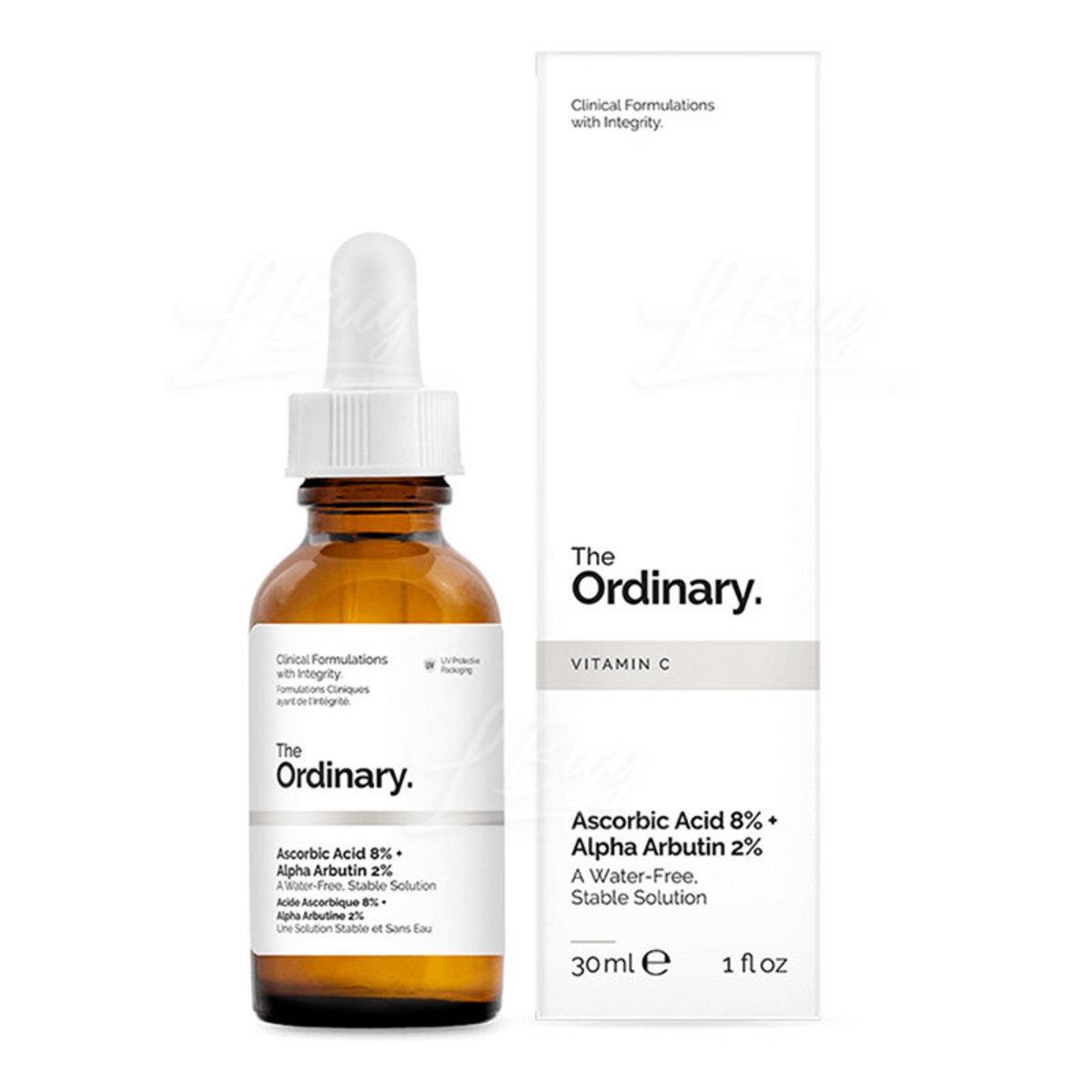 The Ordinary 8%抗壞血酸+2%熊果苷美白精華 30ml
