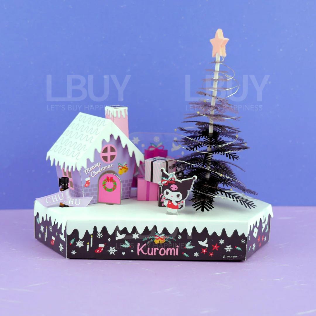 Papery Paper Botanics Eco-friendly Christmas tree [Kuromi]