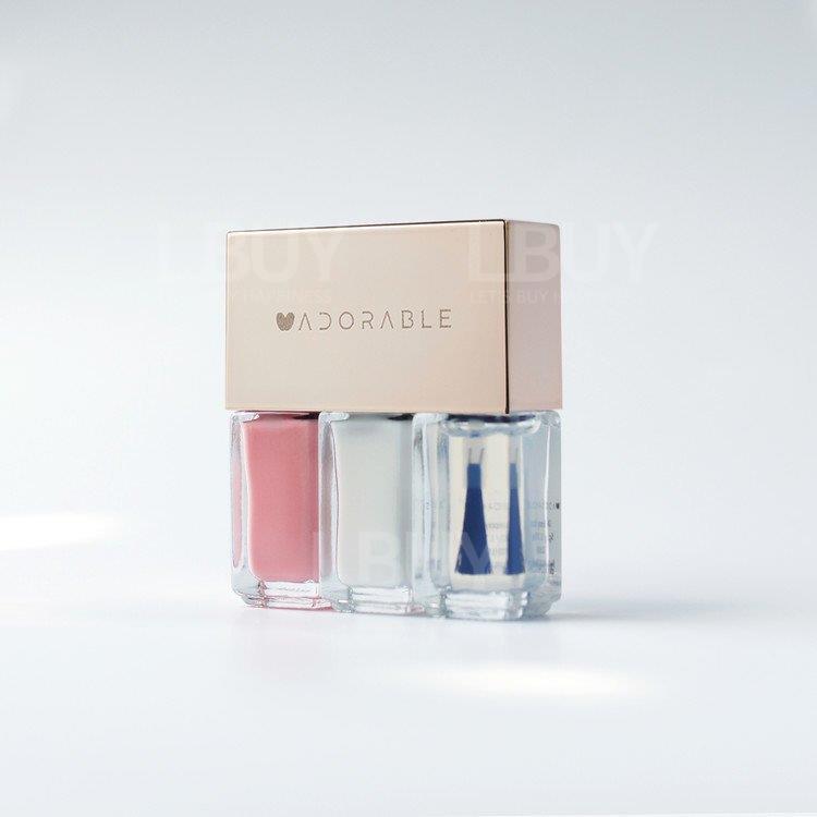 Adorable No.308 Lucent White 水性纯素可撕式Gel甲油 （1支 7ml）