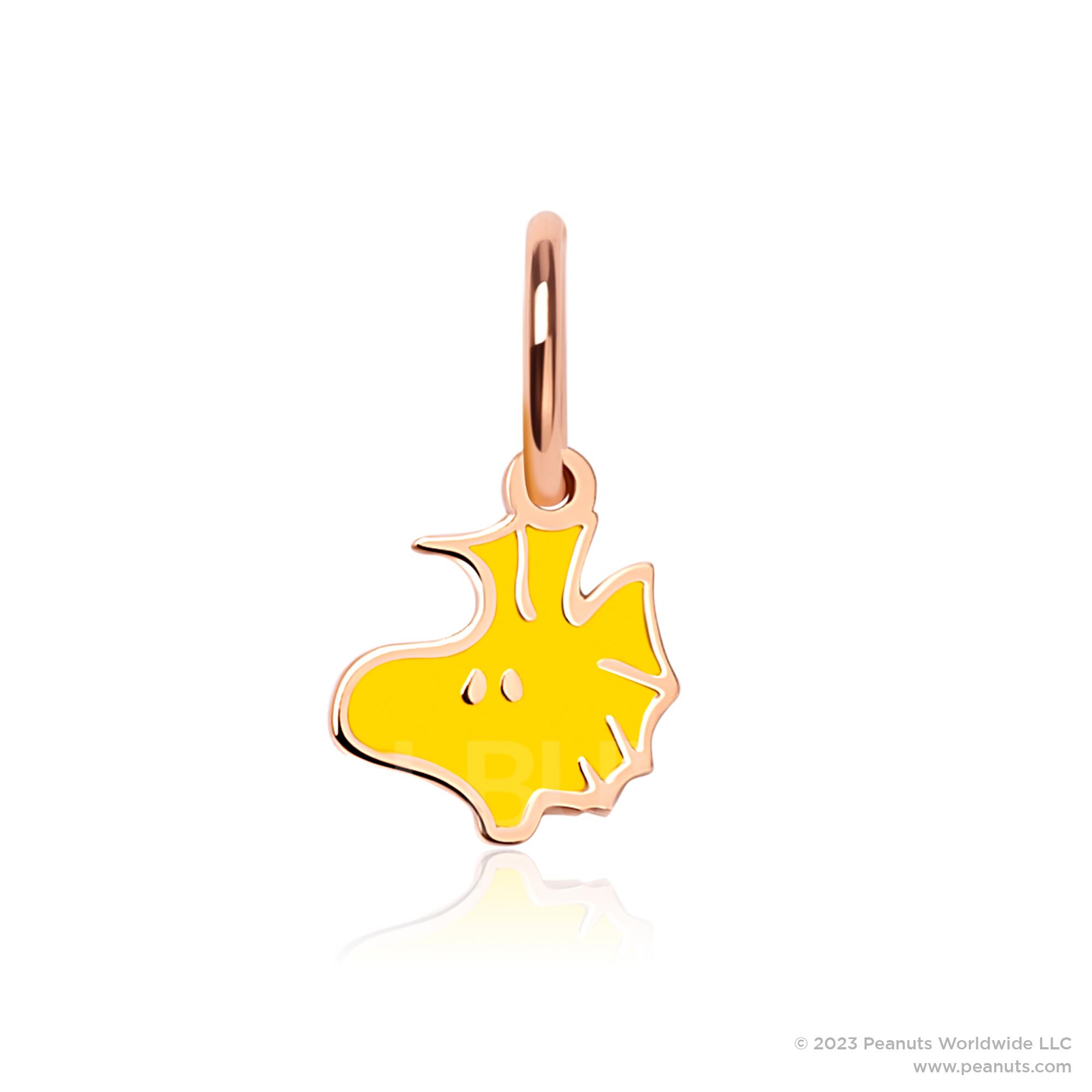 PEANUTS 珐琅金属小吊牌 ─ Woodstock * 此产品为组合产品，必须配搭指定手链购买*