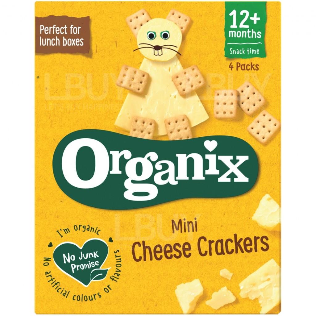 Organix Mini Cheese Crackers (4x20g)