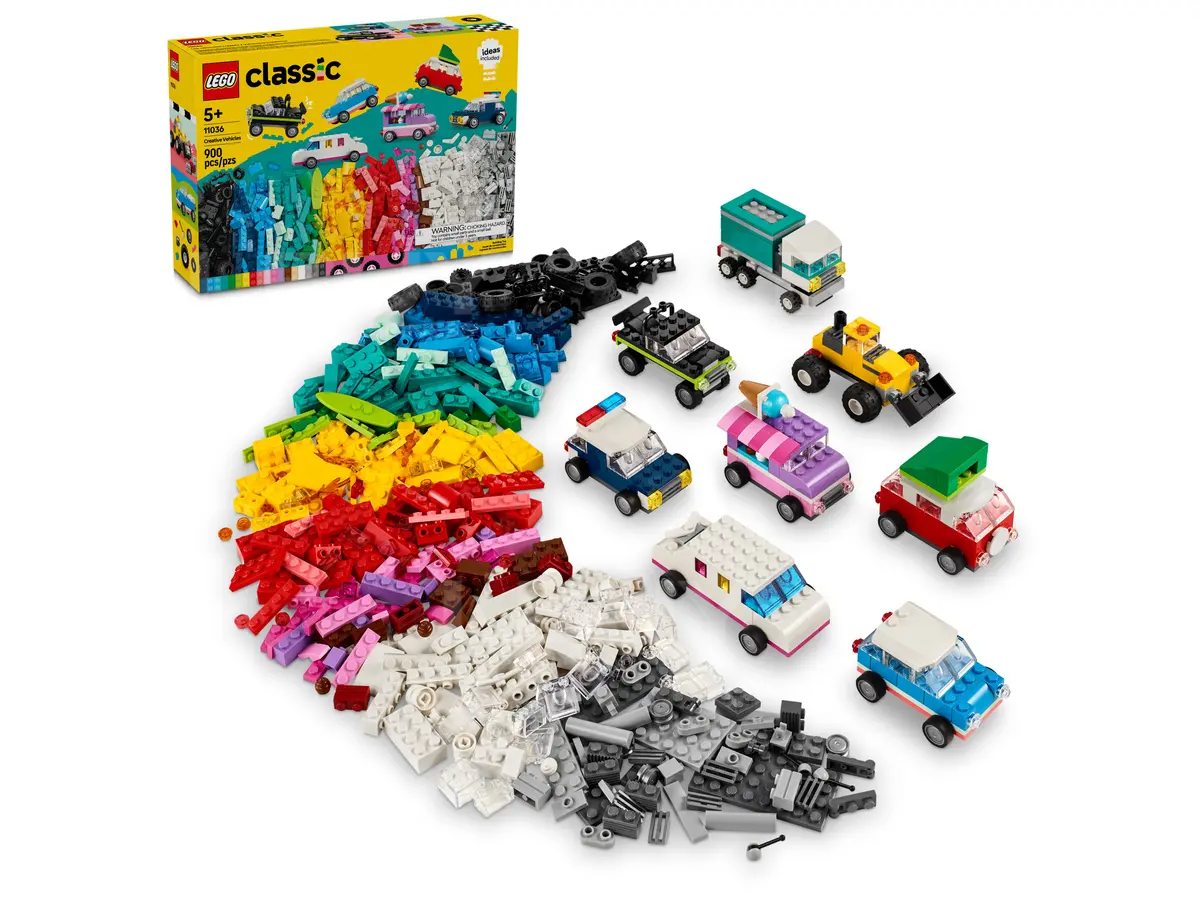 LEGO 11036 Classic Creative Vehicles 5+