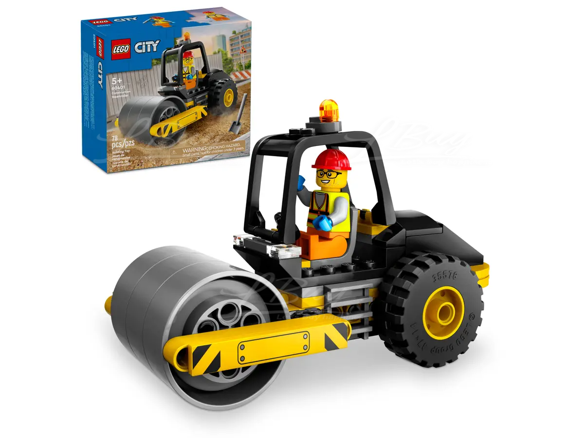 LEGO 60401 City Construction Steamroller 5+