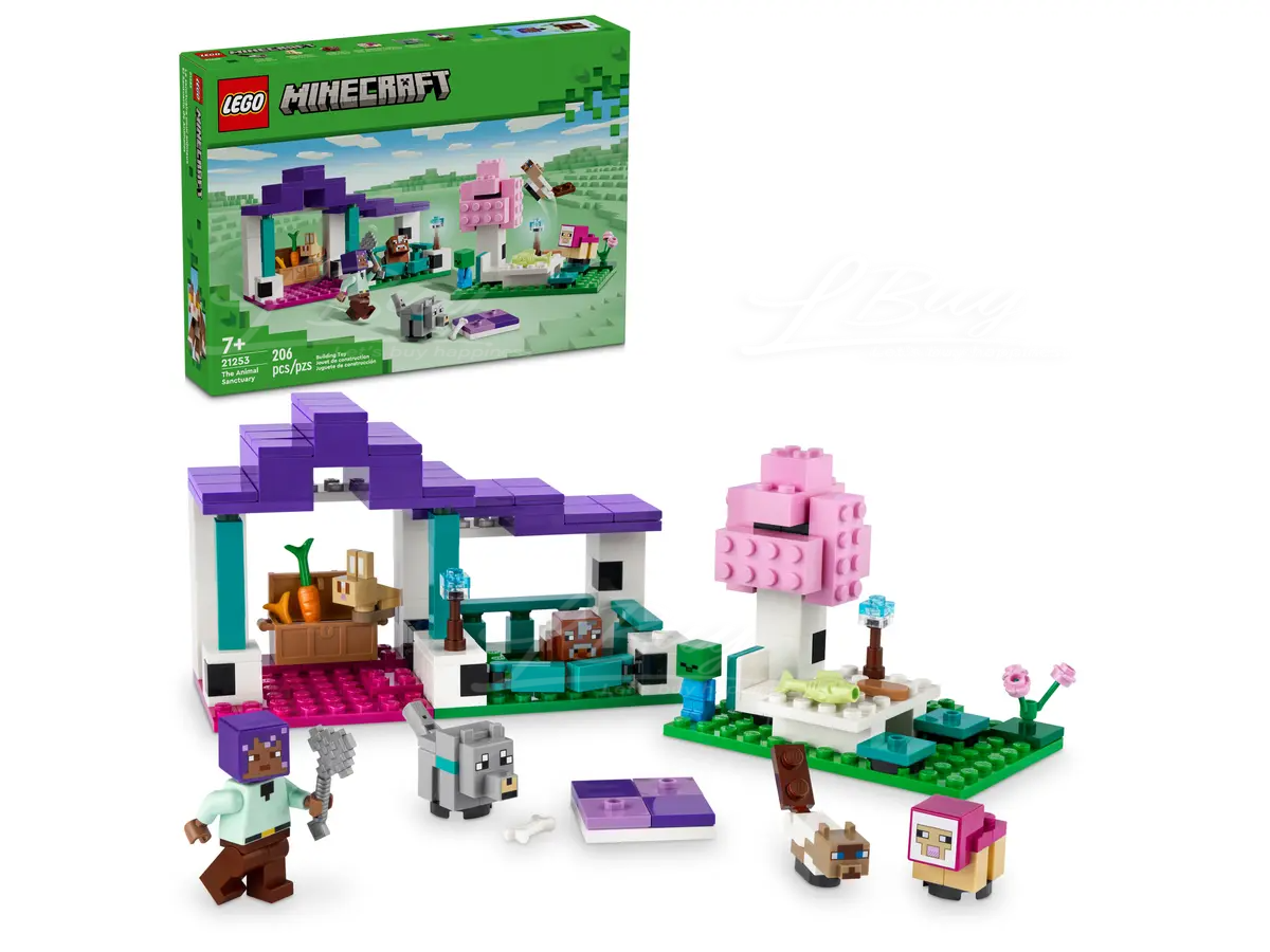 LEGO 21253 Minecraft 平原生態域 7+