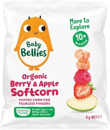 Little Bellies Soft Corn Berry & Apple 8g