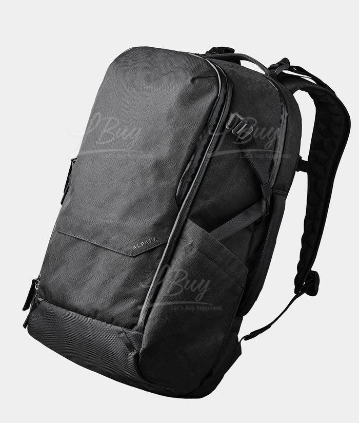 ALPAKA Elements Travel Backpack 旅行背囊背包書包 X-Pac® VX42 黑色（血橙色襯裡）