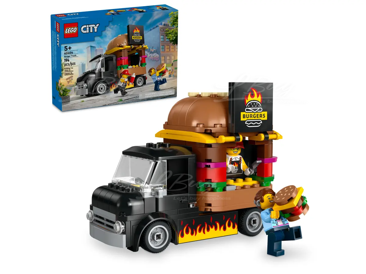 LEGO 60404 City 漢堡餐車 5+