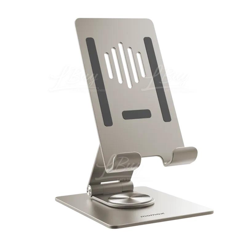 MOMAX Fold Stand rotating mobile phone/tablet multi-purpose stand Titanium